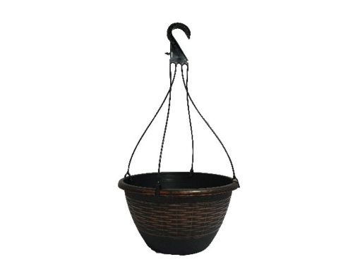 Picture of Black/Copper Mottram Hanging Basket