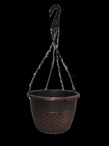 Picture of Black/Bronze Mottram Hanging Basket 