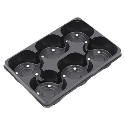 Aeroplas Square Rnd Carry Tray 2L X 6-6