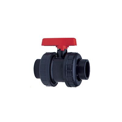 PVC Double Union Metric Ball Valve