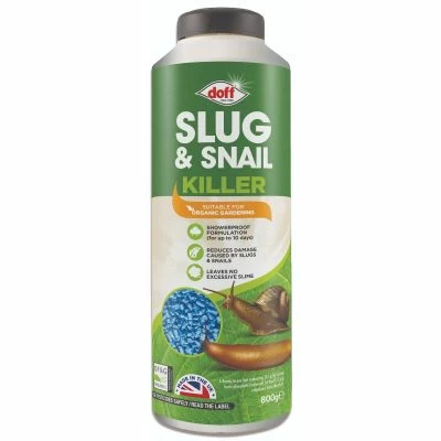 Doff Organic Slug & Snail 800G Killer Pellets