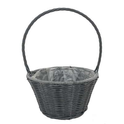 Oakley Round Basket With Over Handle