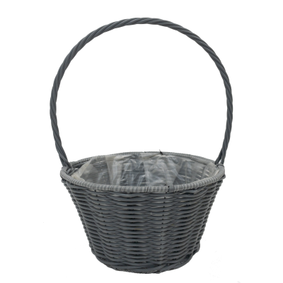 Longcroft Round Basket With Over Handle