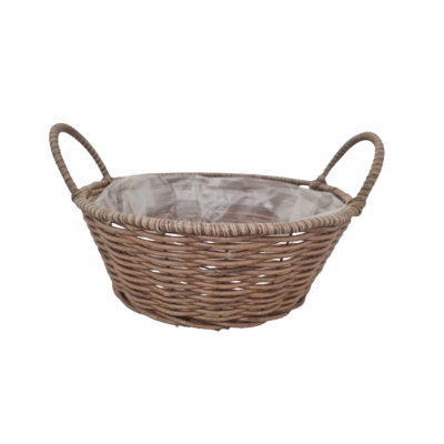 Moseley Round Basket With Ears