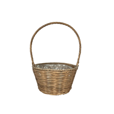 Moseley Round Basket With Overhandle