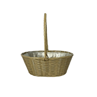 Peckforton Oval Basket With Overhandle