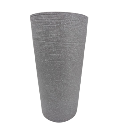Blackrock Tall Round Planter - Light Grey