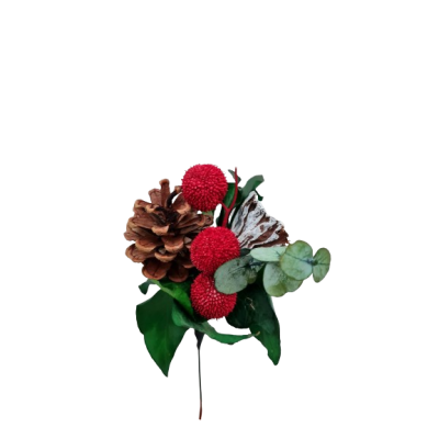 Lotus, Pine Cone & Plantball Pick
